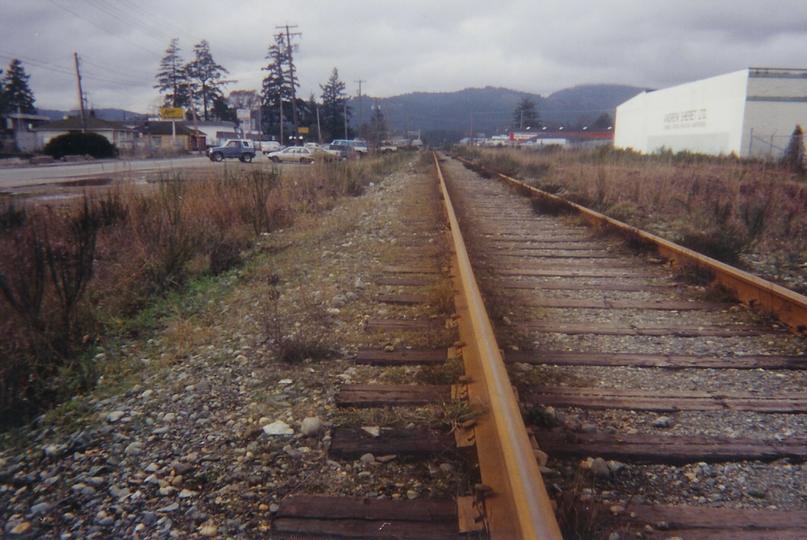 E&N mainline at Langford