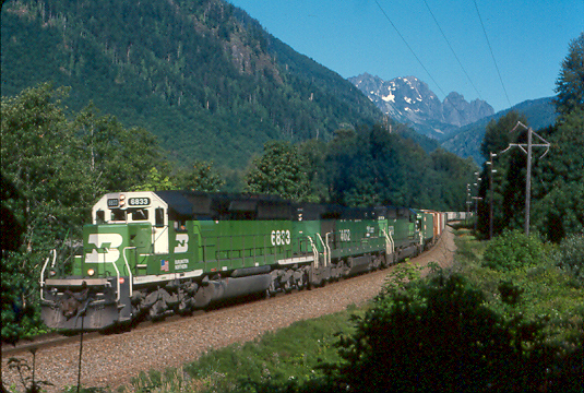 East at Index , Washington