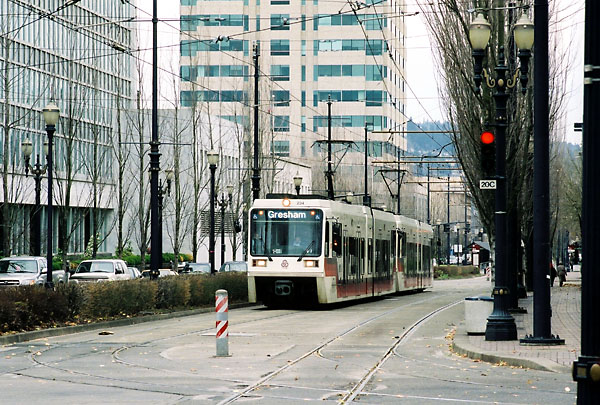 Eastbound at Lloyd Center