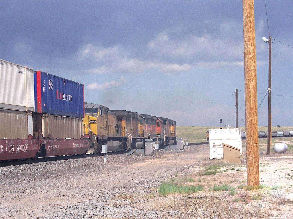 Eastbound at Vaughn, NM