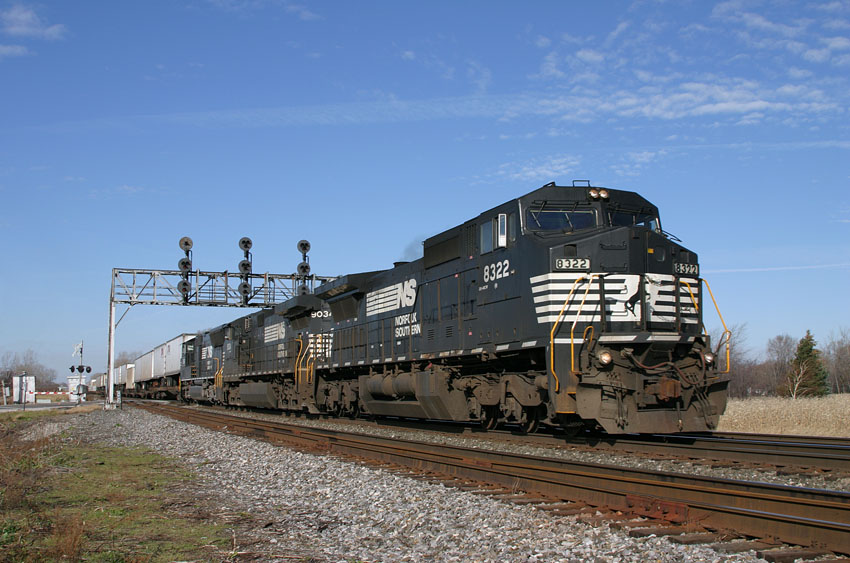 Eastbound at Vickers