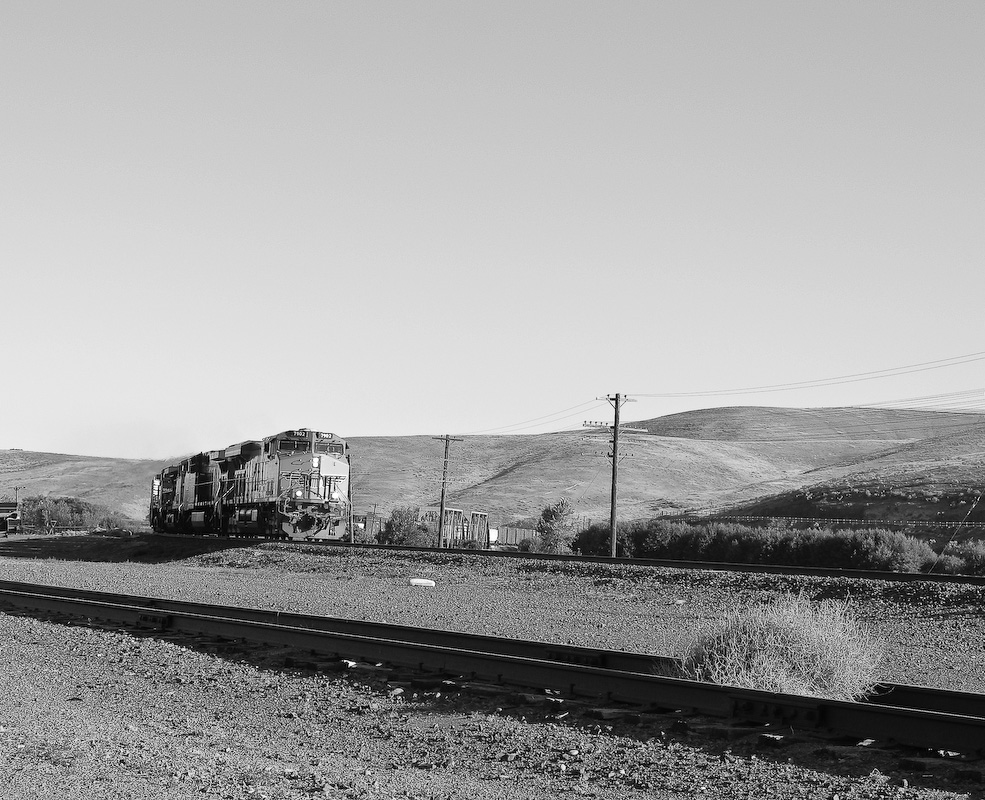 Eastbound Mixed Manifest Blows through Nolin, OR