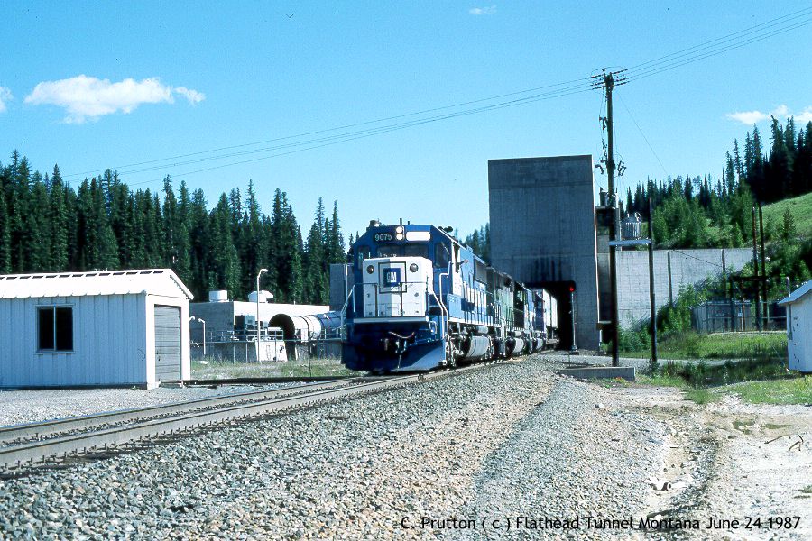 Eastbound Stack Train