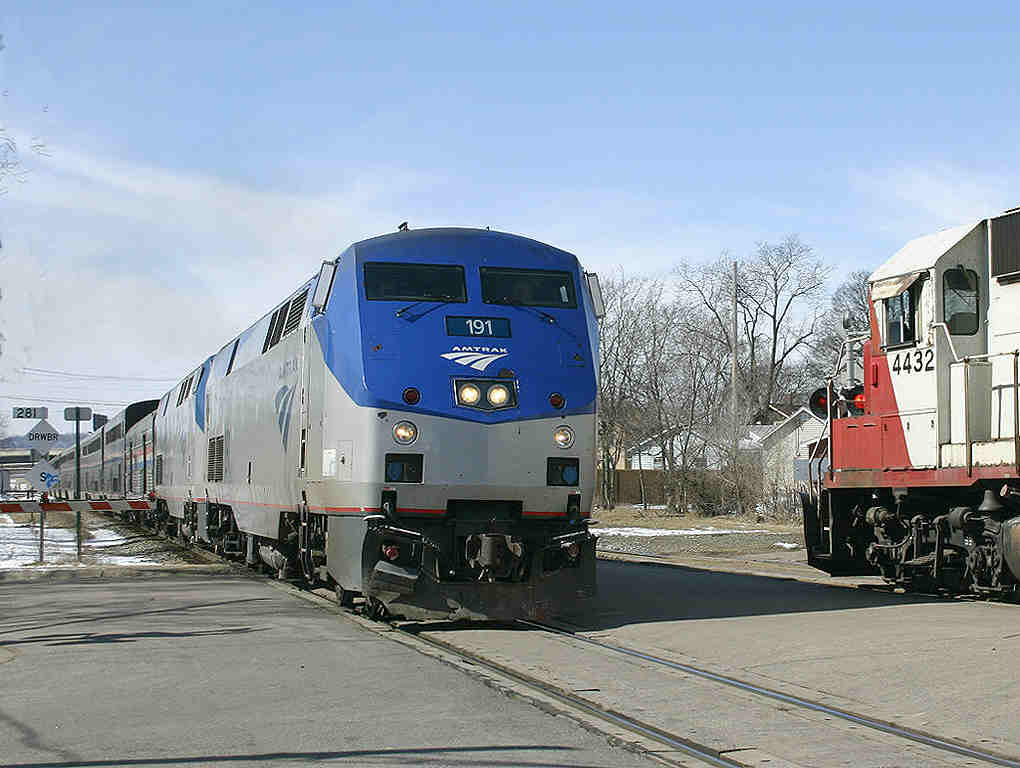 Empire Builder #8 leaves LaCrosse