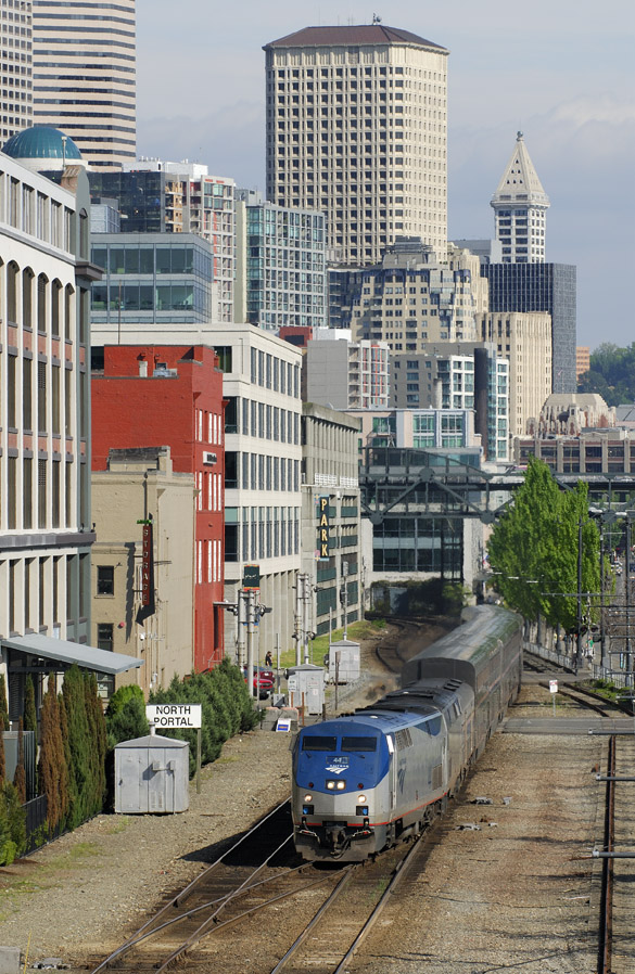 Empire builder at North Portal