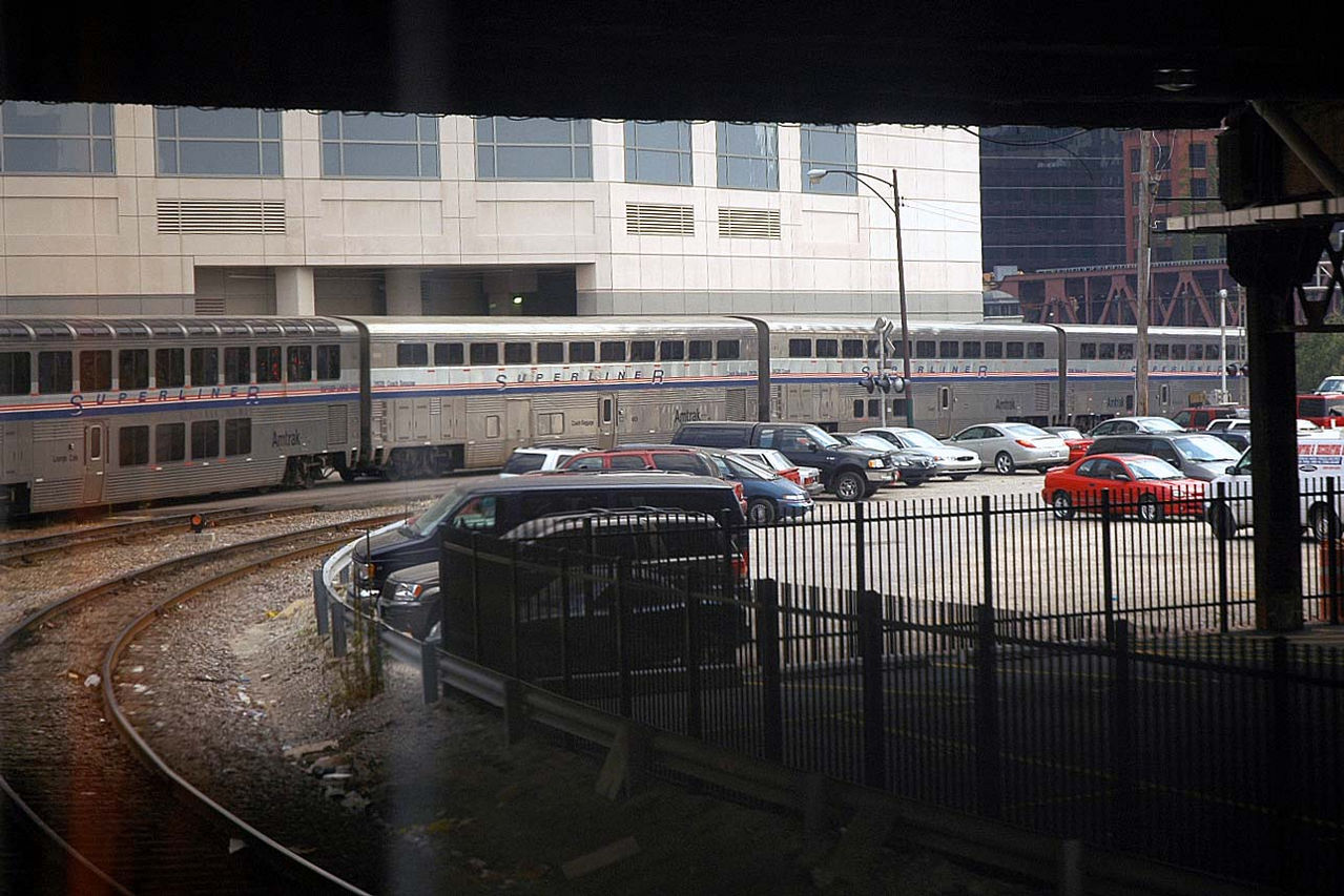 Empire Builder Leaving Chicago Union Station