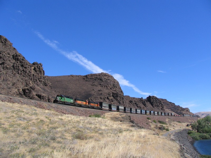 Empty garbage cans at Maryhill, WA