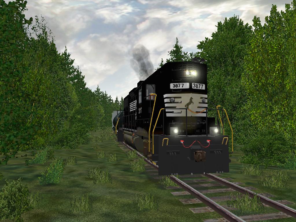 ENR GP38 at Bryn Siding