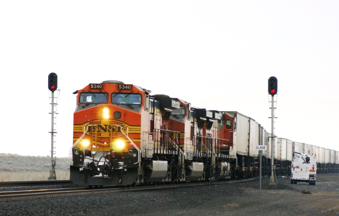 Entering Glade Siding