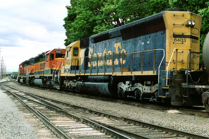 EX ATSF SD45