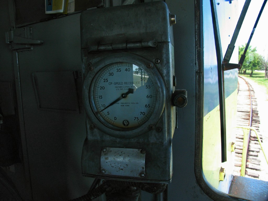 Ex-Chessie System #6142 interior