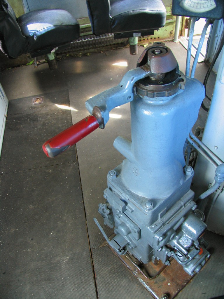 Ex-Chessie System #6142 interior