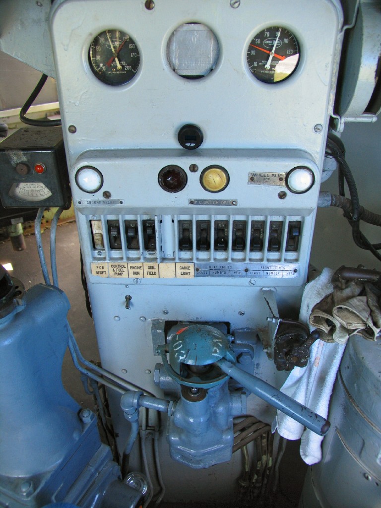 Ex-Chessie System #6142 interior