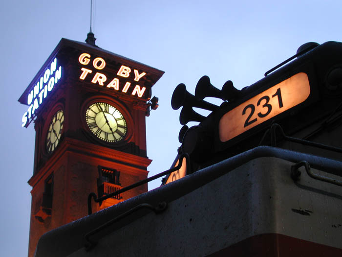 F40 #231 and the tower