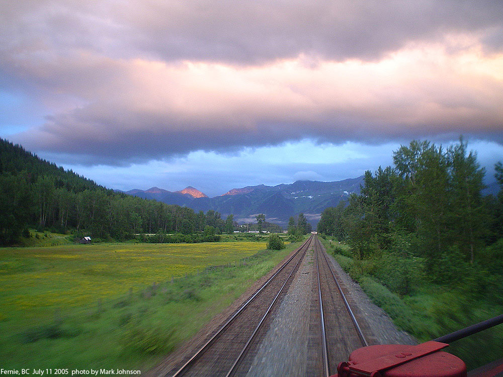Fernie westbound