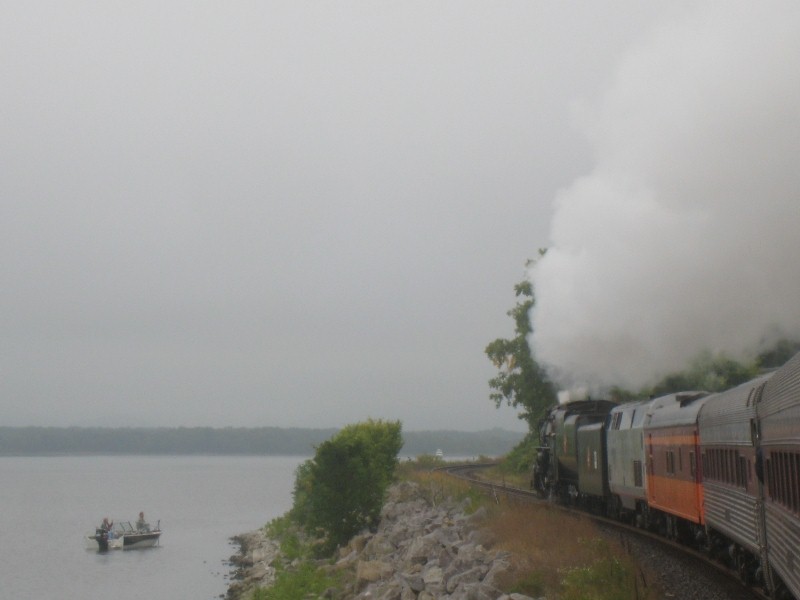 Fishing and Trains