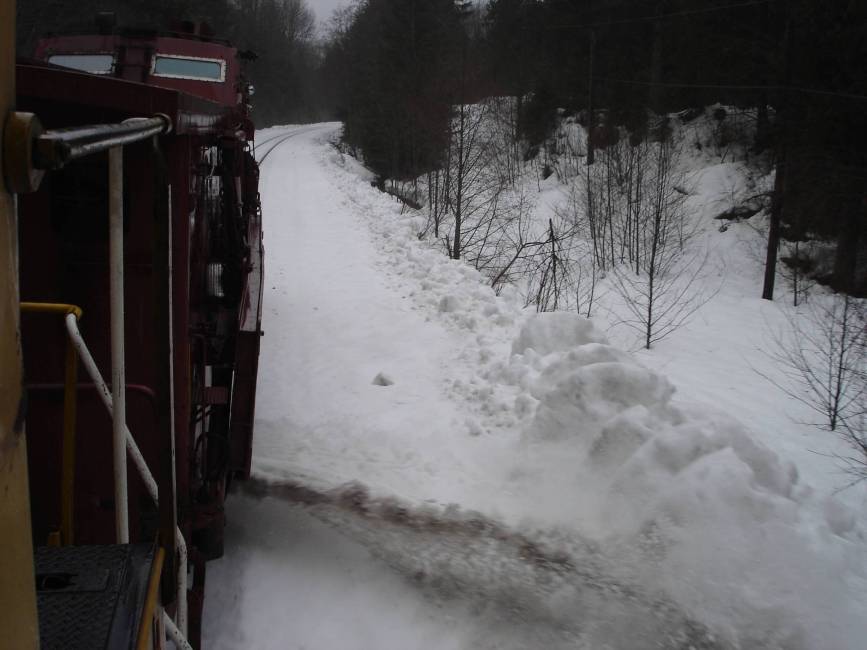 Flanging eastbound