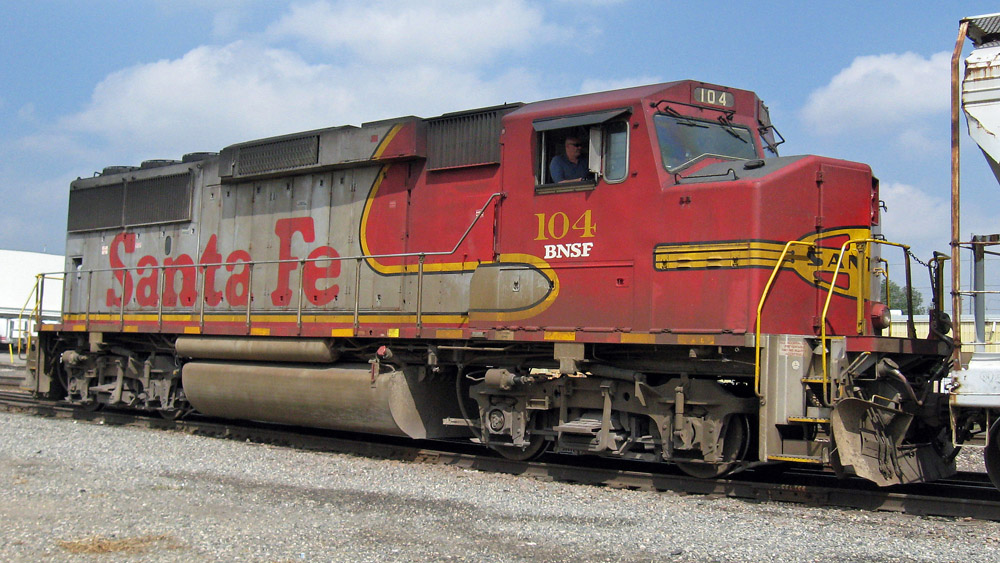 Former ATSF Unit....Still With Original Road Number....