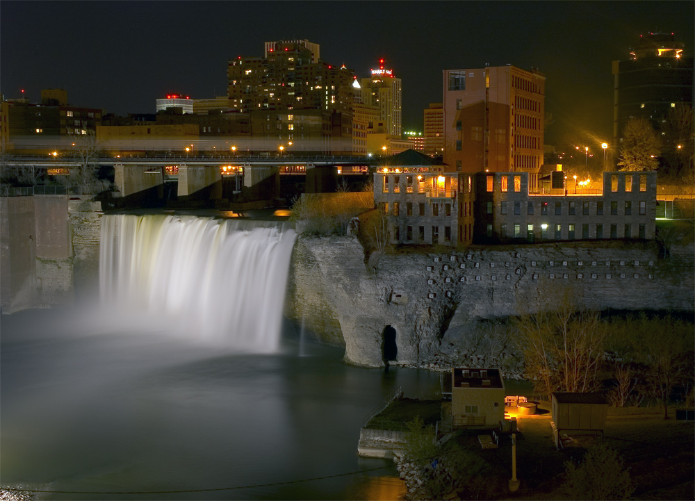 Ghost Train over High Falls