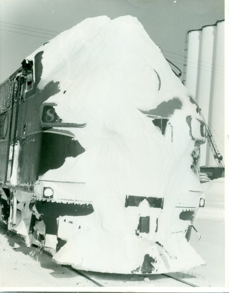 GM&O #233 Blizzard of 1967