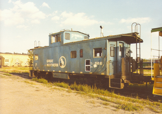 GN Big Sky Blue Caboose