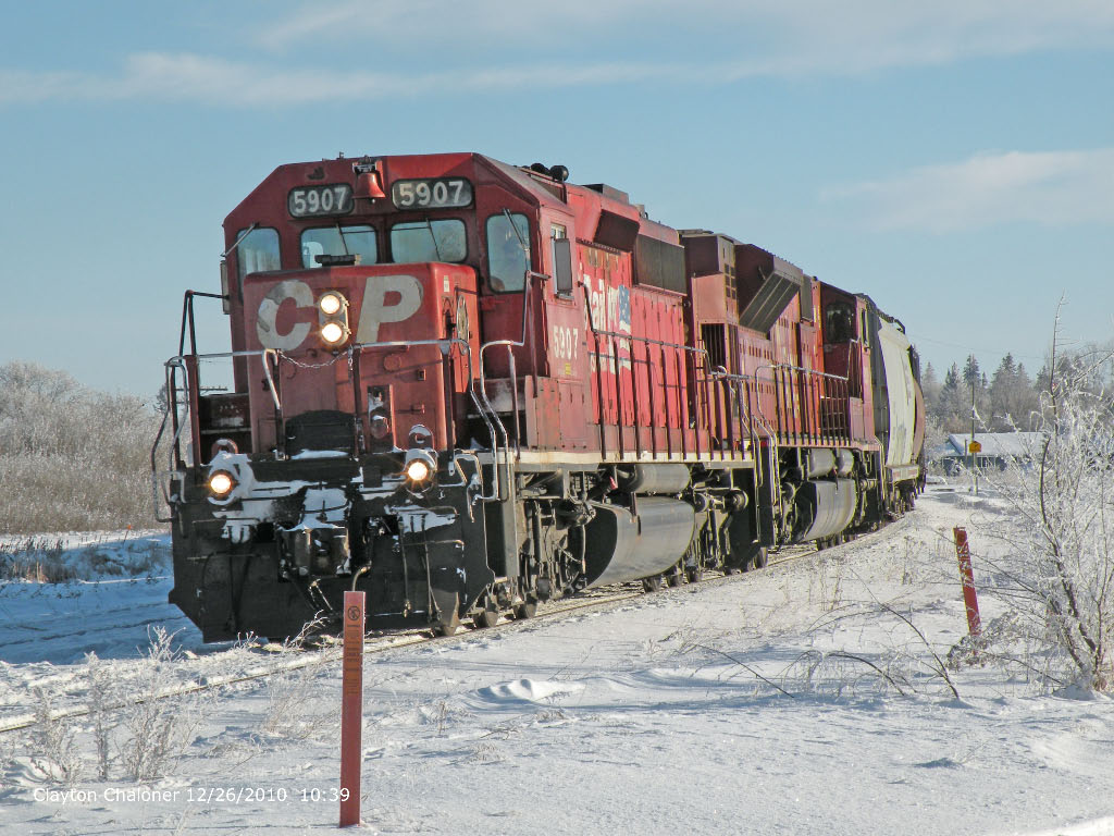 Grain Empties on Move