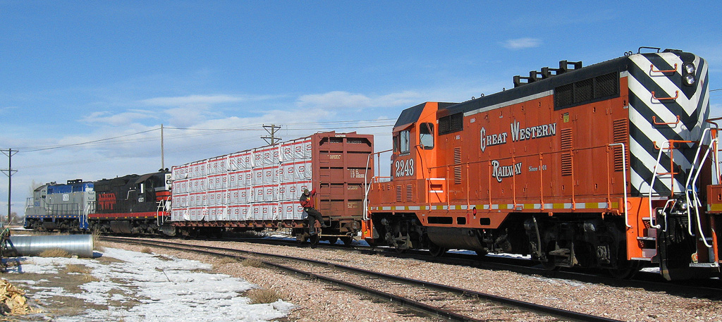 Great Western Railway At Greeley Jct