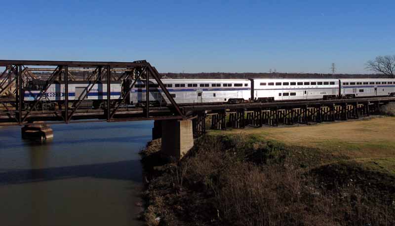 Heartland Flyer In The Texas Sun