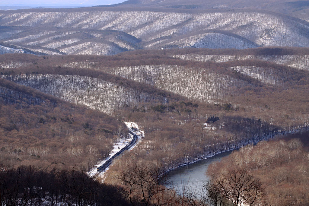 High Above the Magnolia Cut-Off