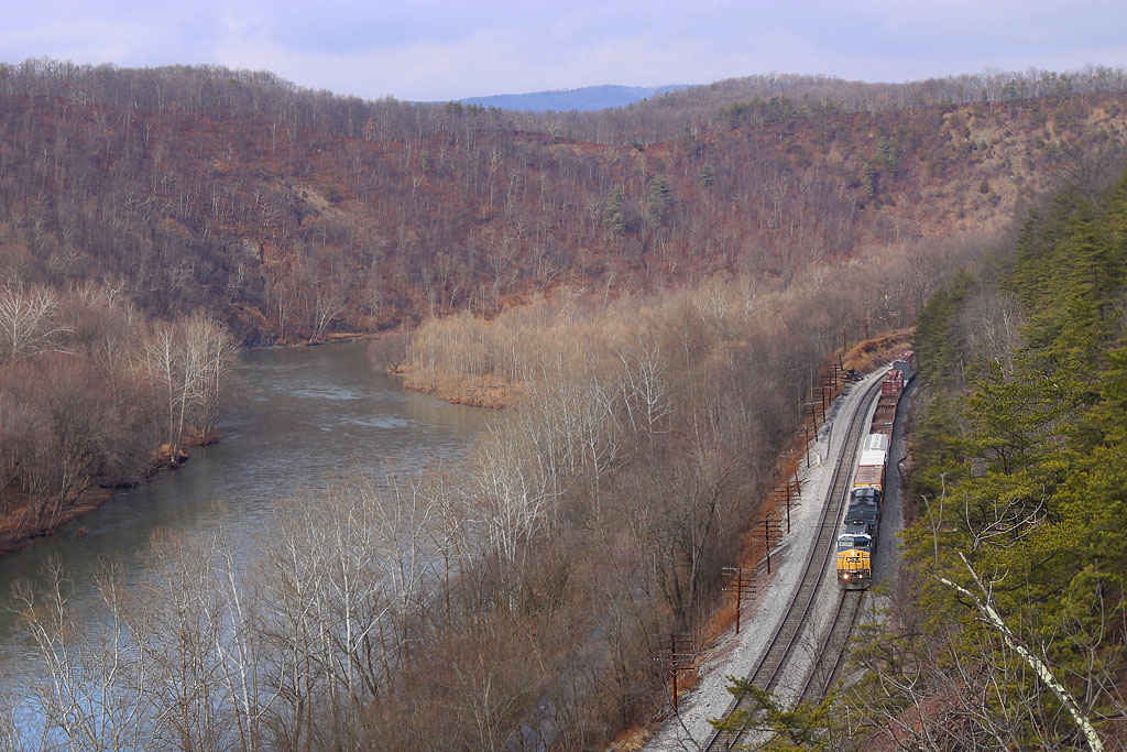 High Above the Magnolia Cut-Off
