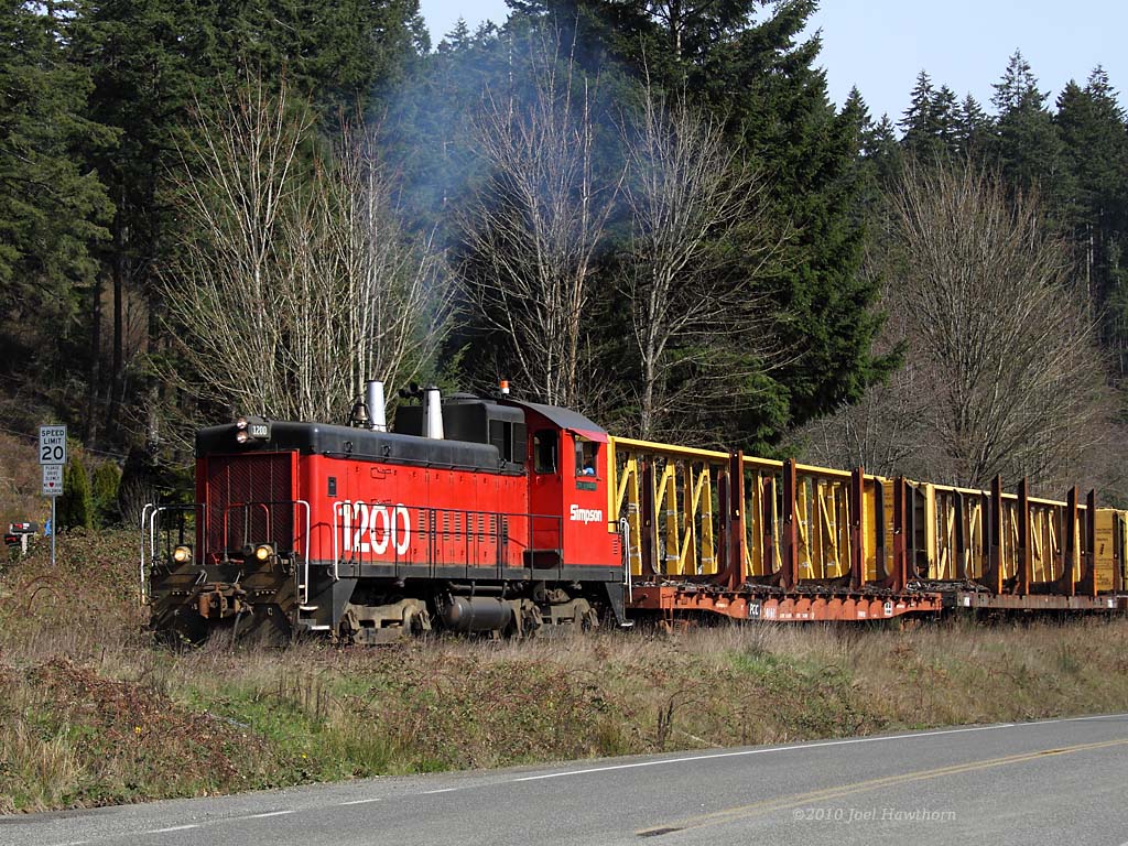Highballing the Log Train