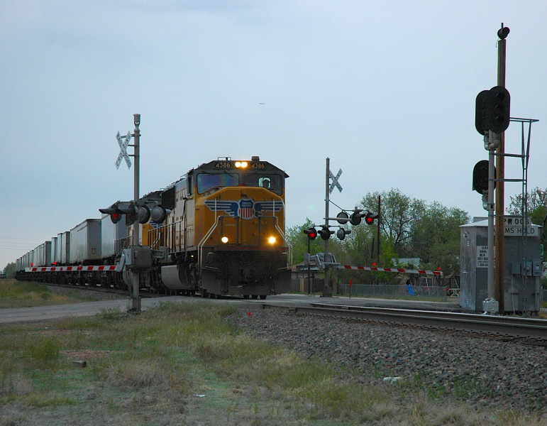 Hitting the crossing at