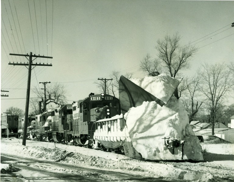 IC has been plowing snow