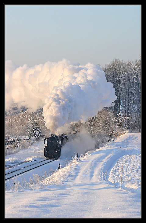 Icy Morning Steam