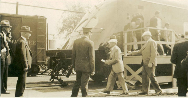 Inaugural run of the Hiawatha