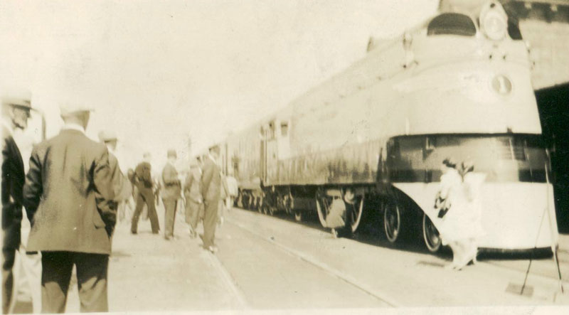 Inaugural run of the Hiawatha