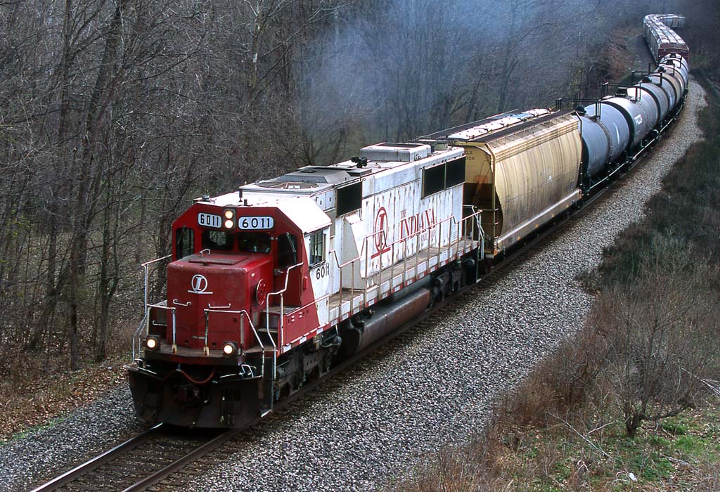 Indiana Railroad visitor on the NS