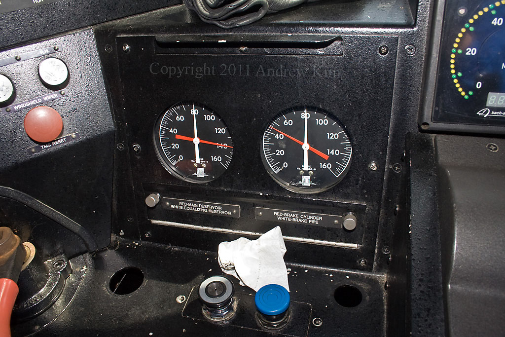 Inside the Cab of Sounder Cab Car #101