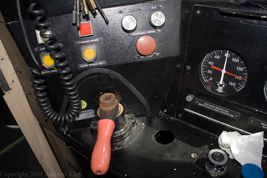 Inside the Cab of Sounder Cab Car #101