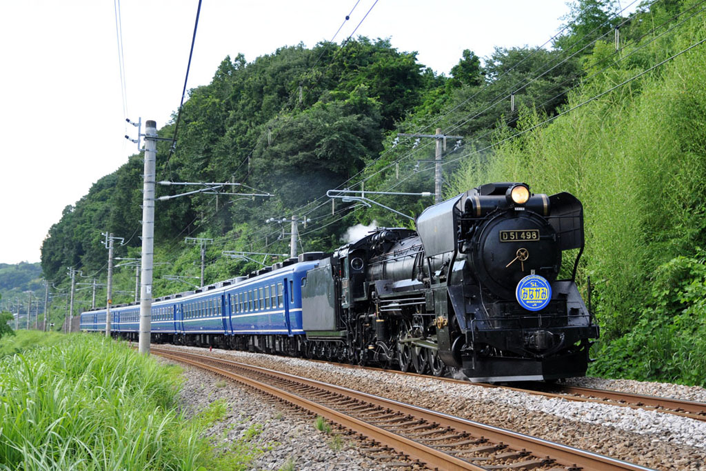 JR-East model D51, D51498 at Gokan #1