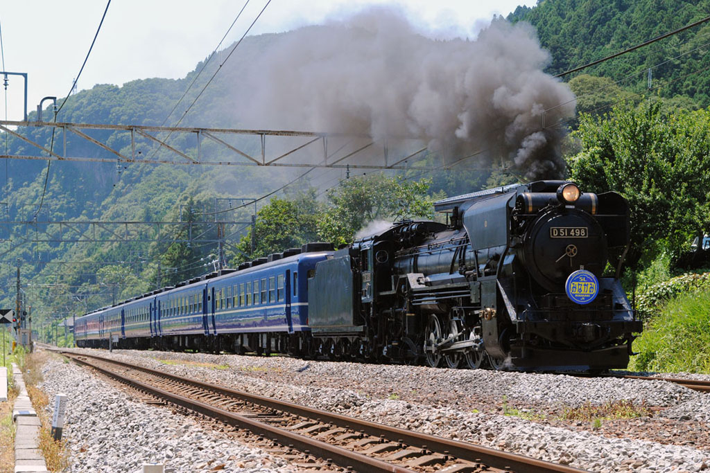 JR-East model D51, D51498 at Iwamoto