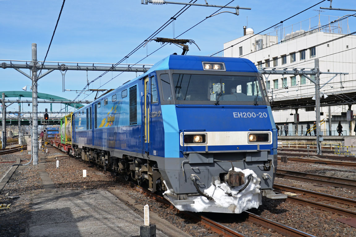 JR-Freight model EH200, EH200-20 at Omiya