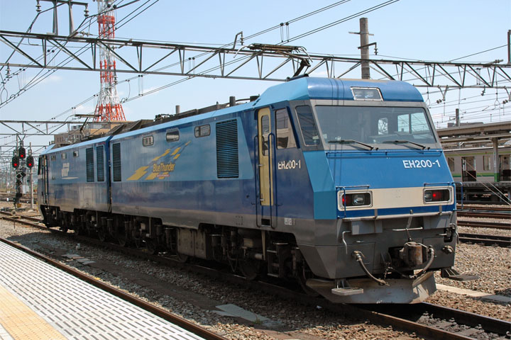 JRF EH200 at Hachioji