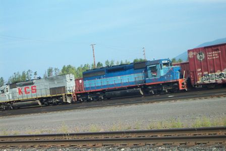 KCS SD40T-2 & TFM SD40-2