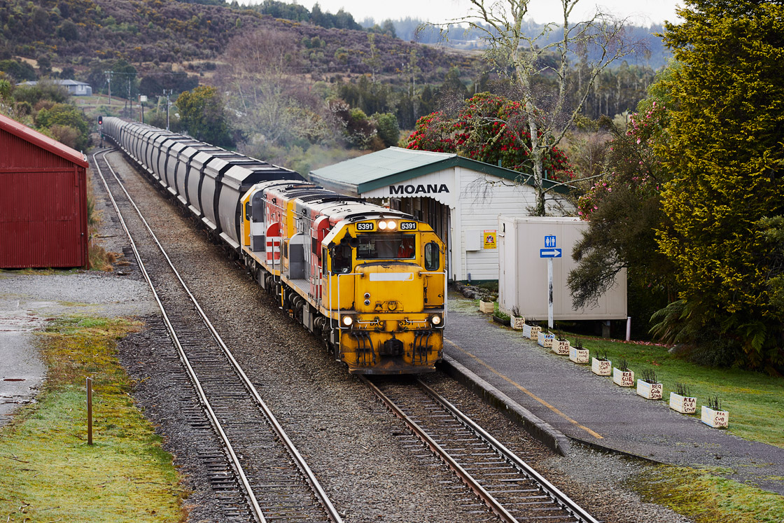 KiwiRail Midland Line Coal Trains
