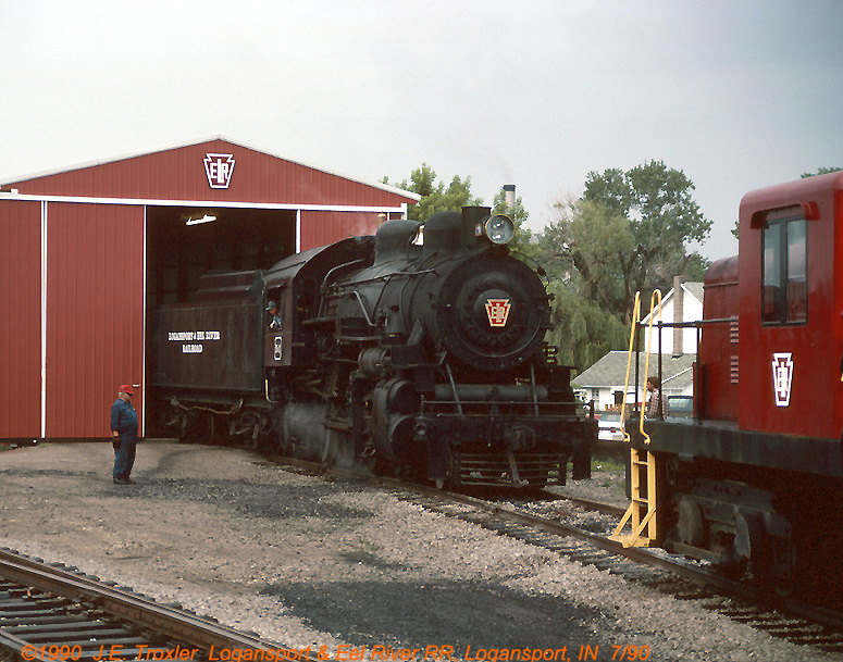 L&ER RR Steam Engine