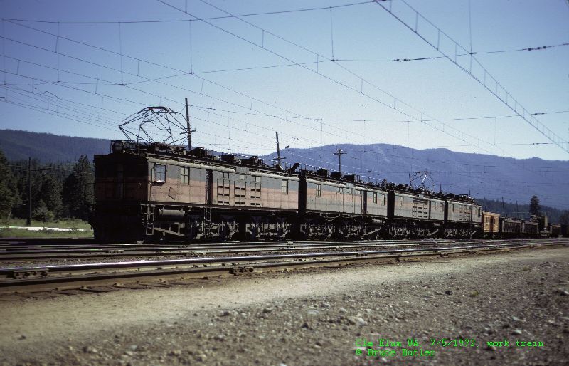 last MILW electric at CleElum WA