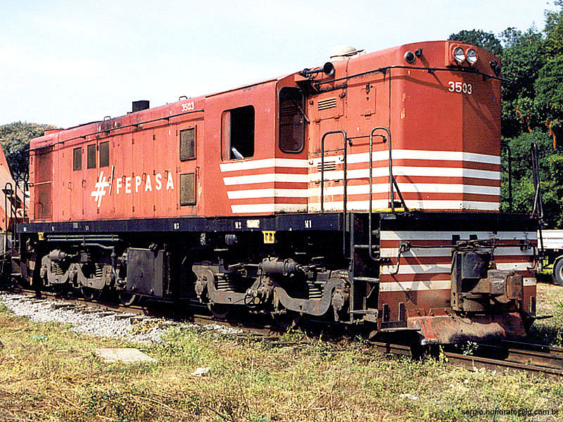 Locomotives in Mayrink 40