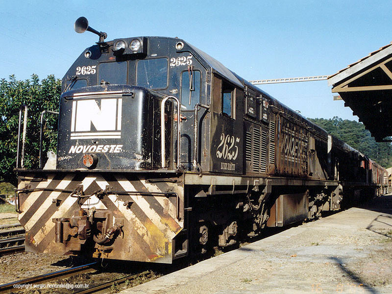 Locomotives in Mayrink 55