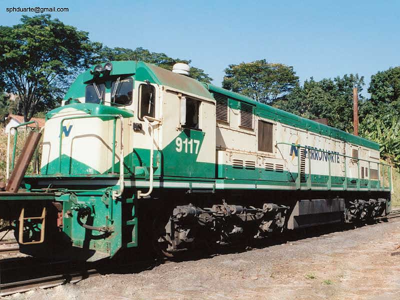 Locomotives in Mayrink 91